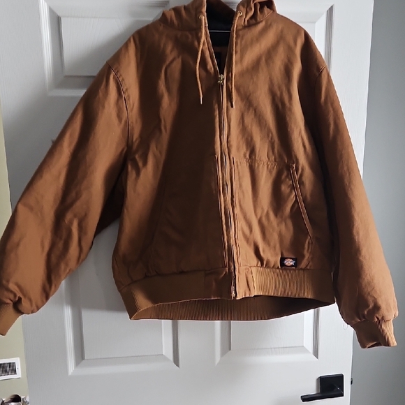 Dickies Other - Dickies Tan Hooded Jacket